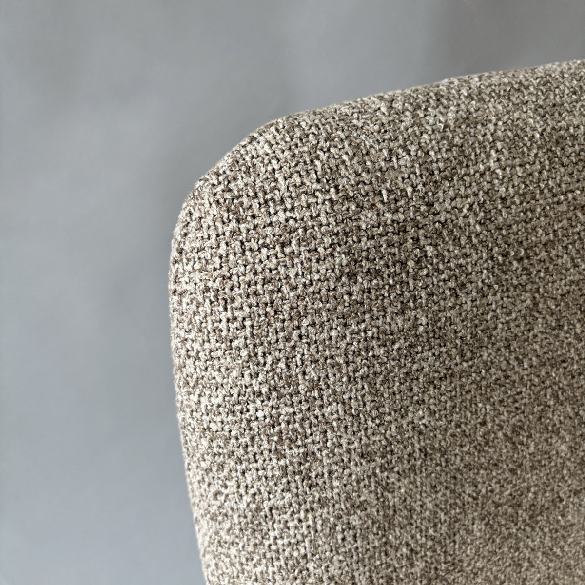 FAUTEUIL TWEED BEIGE DESIGN - LA PETITE BOITE  JAUNE
