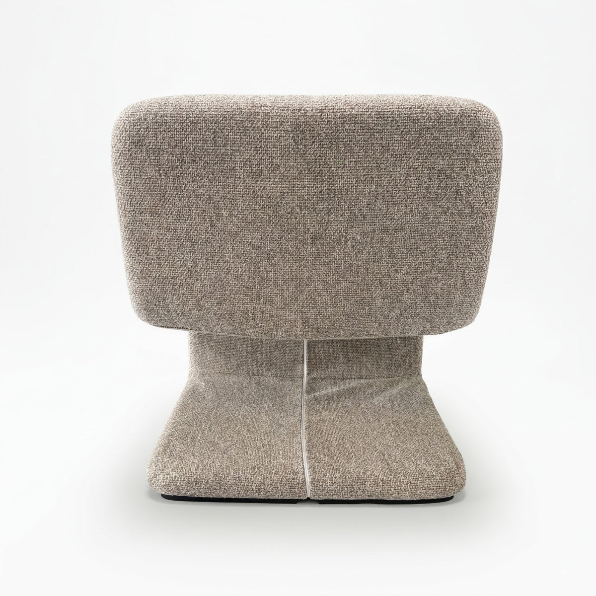 FAUTEUIL TWEED BEIGE DESIGN - LA PETITE BOITE  JAUNE