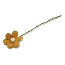 Charger l&#39;image dans la galerie, Branche de fleur simple en laine
