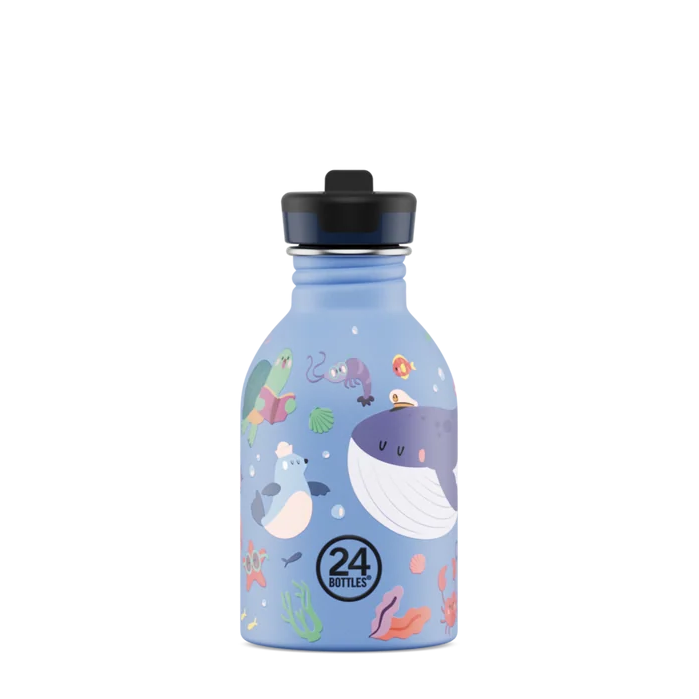 Gourde enfant 250ml avec bouchon sportif - 24Bottles