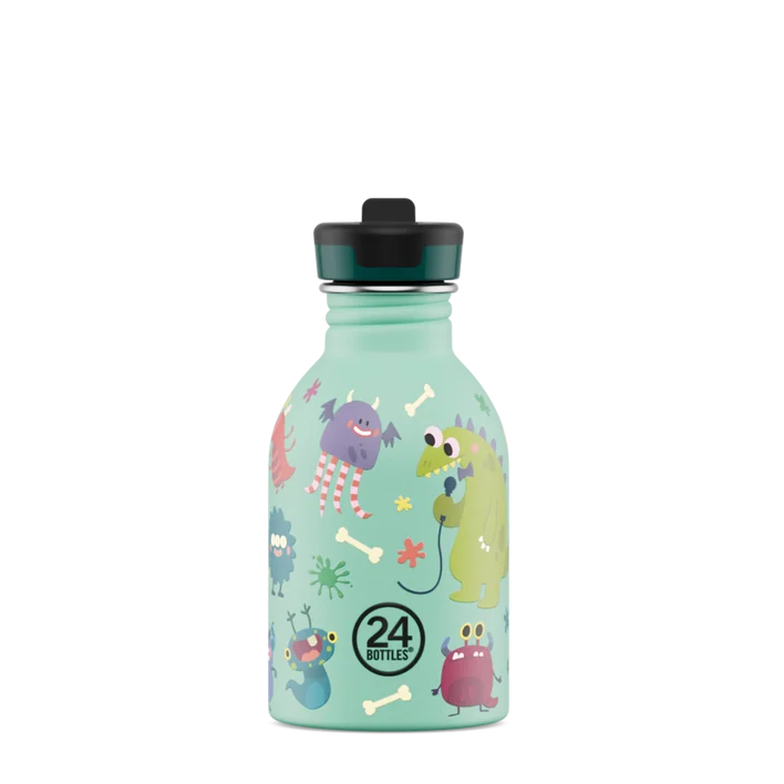Gourde enfant 250ml avec bouchon sportif - 24Bottles