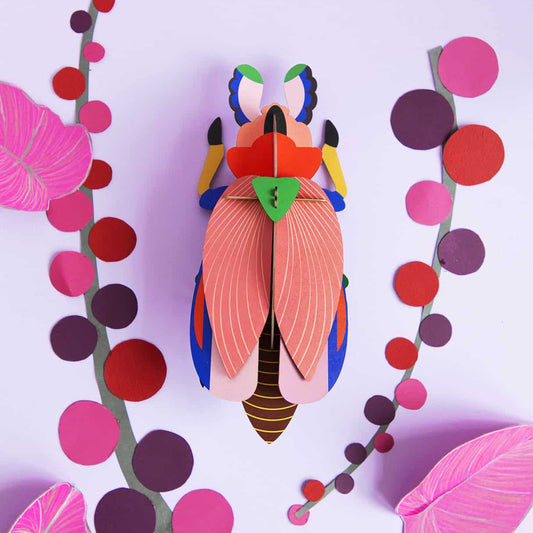 INSECTE GIANT LADY BEETLE MINT FOREST_studio_roof_taille_l_la_petite_boite_jaune