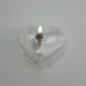LAMPE A HUILE COEUR TAILLE S - LA PETITE BOITE JAUNE
