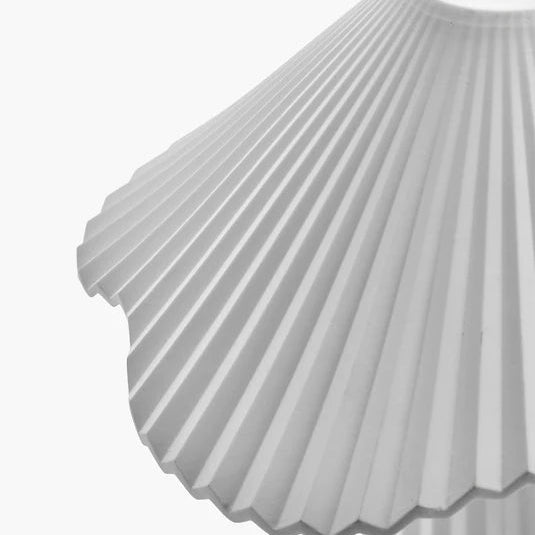 LAMPE A POSER UALA EN GRES BLANC SERAX - LA PETITE BOITE JAUNE