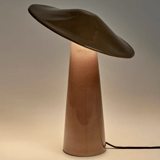 LAMPE CEZANNE OCRE DE M.MICHIELSSEN POUR SERAX - LA PETITE BOITE JAUNE