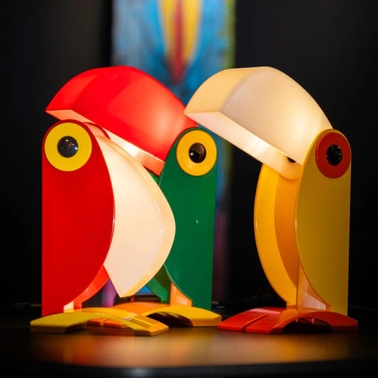 LAMPE TOUCAN LED DESIGN VINTAGE - LA PETITE BOITE JAUNE