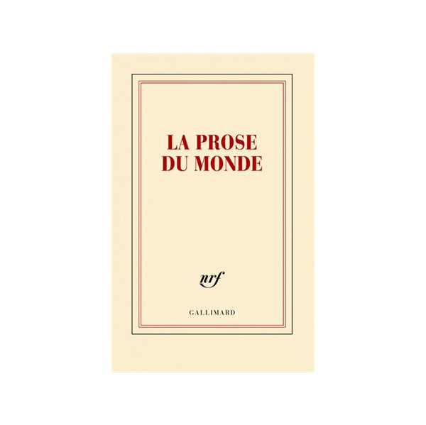 Carnet de notes Gallimard