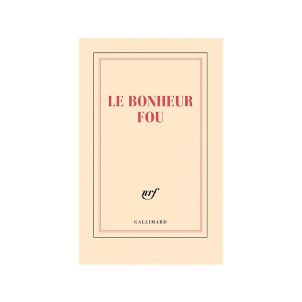 Carnet de notes Gallimard