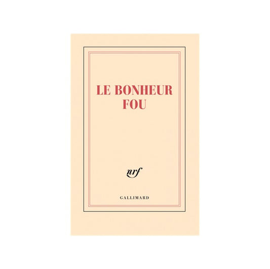 Carnet de notes Gallimard