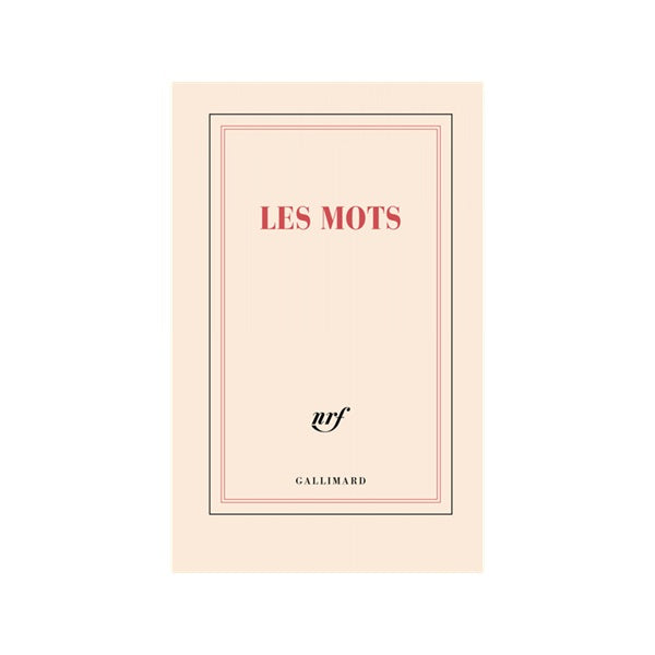 Carnet de notes Gallimard