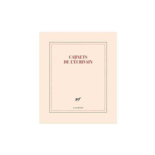 Carnet de notes grand format Gallimard "Carnets de l'écrivain"