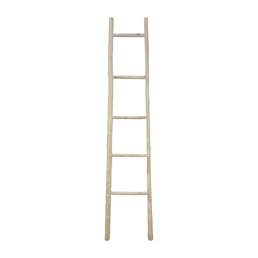 Echelle décorative en bois naturel