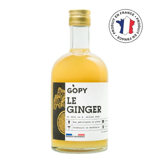 Boisson au Gingembre CLASSIQUE BIO par GOPY (240 ml ou 500 ml)