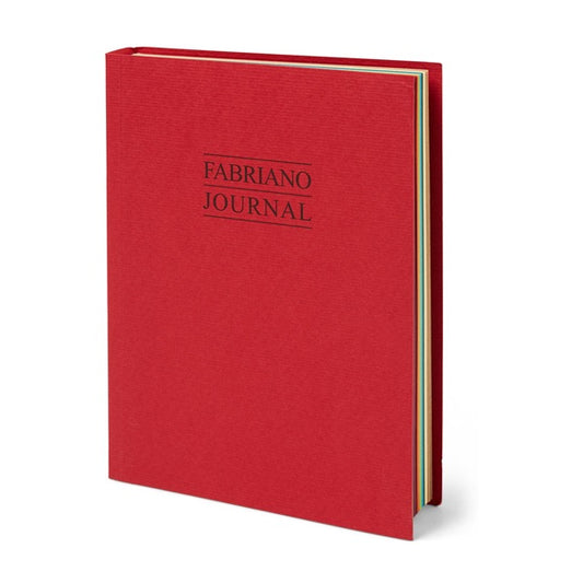 Carnet journal avec feuilles multicolores de la maison FABRIANO