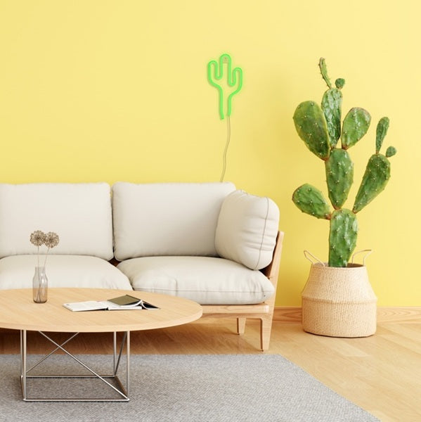 Décoration murale verte CACTUS