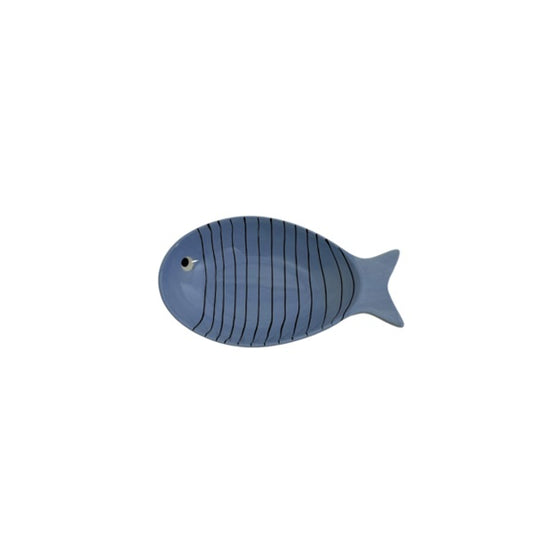 Plat petit poisson zèbre 20 cm