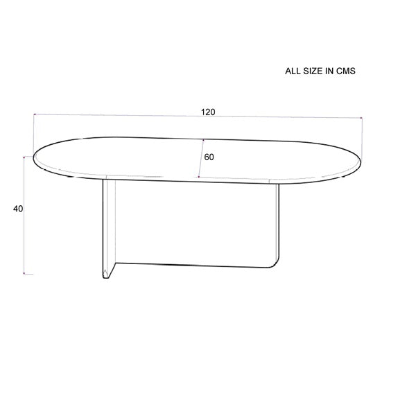 Table basse en marbre blanc