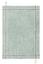 Charger l&#39;image dans la galerie, Tapis lavable CLOTH Bleu sage (90 x 130 cm) de LORENA CANALS
