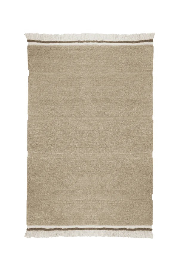 Tapis lavable en laine STEPPE Beige  (170 x 240 cm) de LORENA CANALS