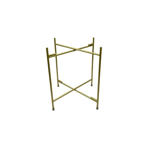 LAPETITEBOITEJAUNE-Trepied pour plateau rond en métal 