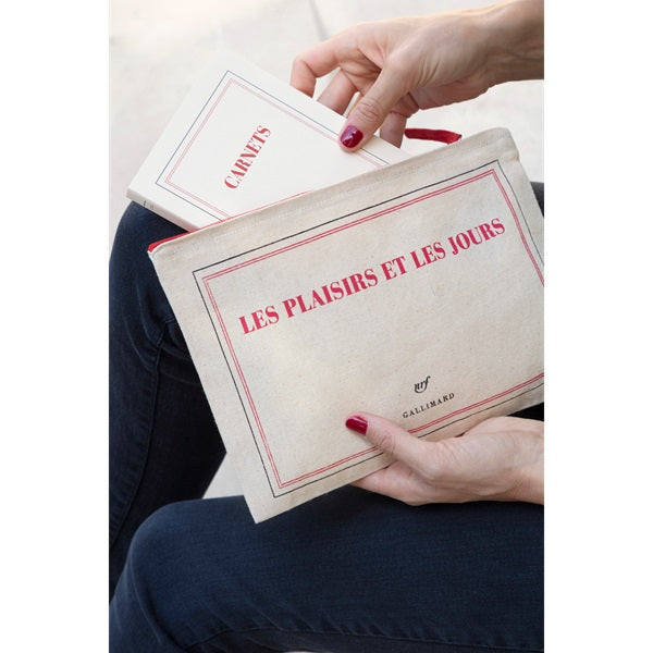Trousse + Carnet de notes Gallimard
