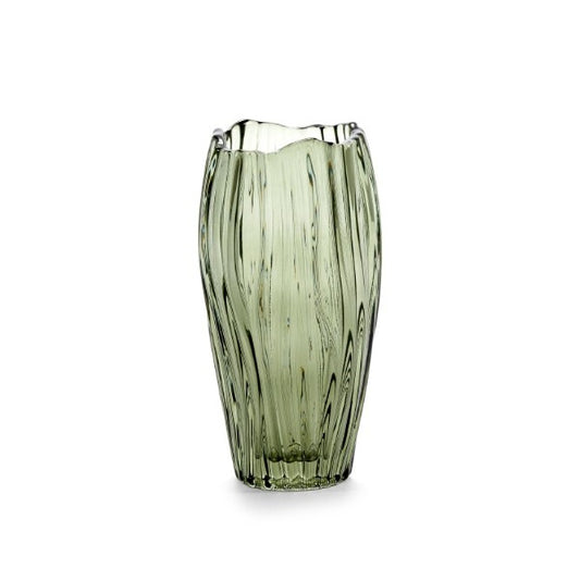 Vase transparent vert Taille 02 pour Serax