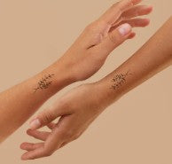 Minis tatoos éphémères de Maison Joliette 100% made in France