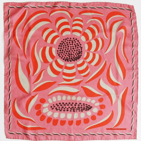 Foulard en soie 50 x 50 cm