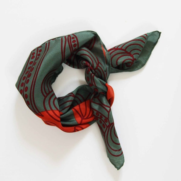 Foulard en soie 50 x 50 cm
