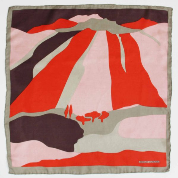 Foulard en soie 50 x 50 cm