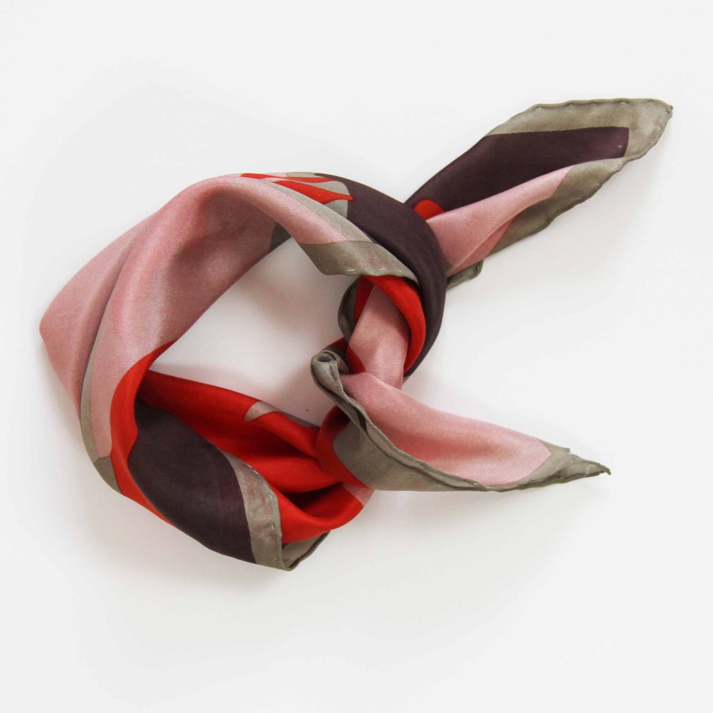 Foulard en soie 50 x 50 cm