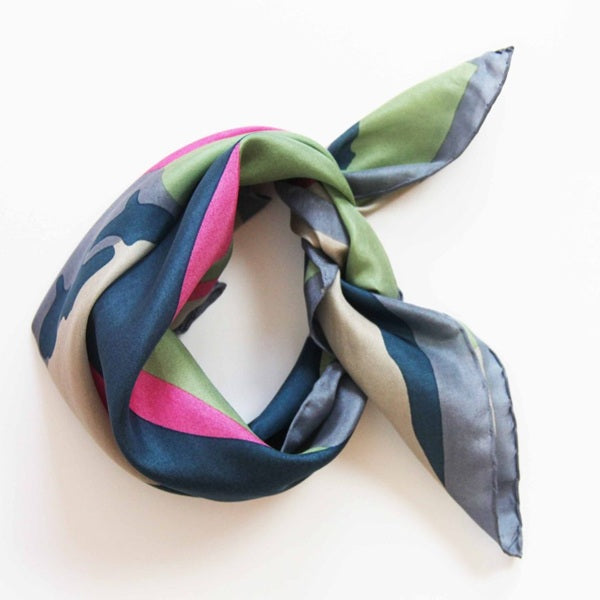 Foulard en soie 50 x 50 cm