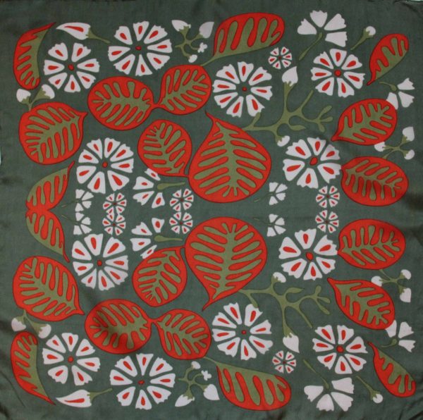 Foulard en soie 50 x 50 cm