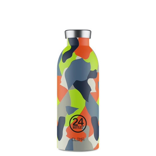 Gourde isotherme CLIMA 500 ml unie ou imprimée 24 BOTTLES