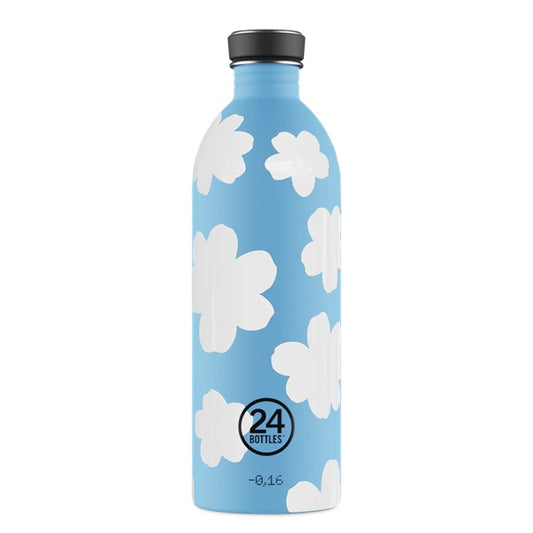 Gourde URBAN 1 L unie ou imprimée 24 BOTTLES