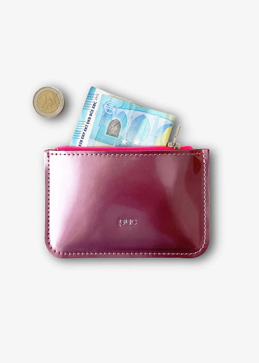 Porte monnaie- porte carte en cuir tellement funs, colorés et fluos