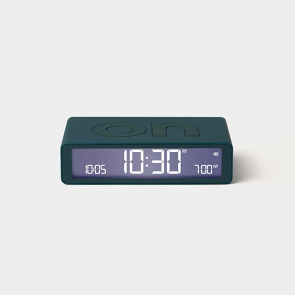 Réveil LEXON Flip Classic avec date et rechargeable (batterie)
