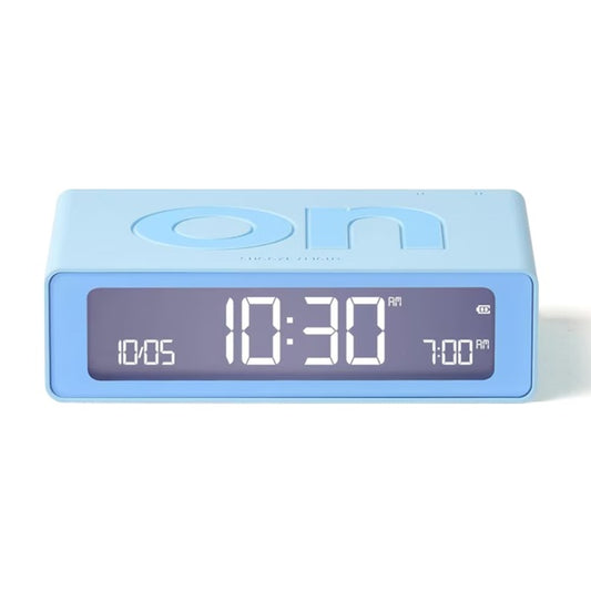 Réveil LEXON Flip Classic avec date et rechargeable (batterie)