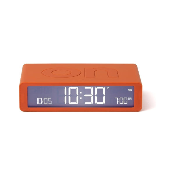 Réveil LEXON Flip Classic avec date et rechargeable (batterie)