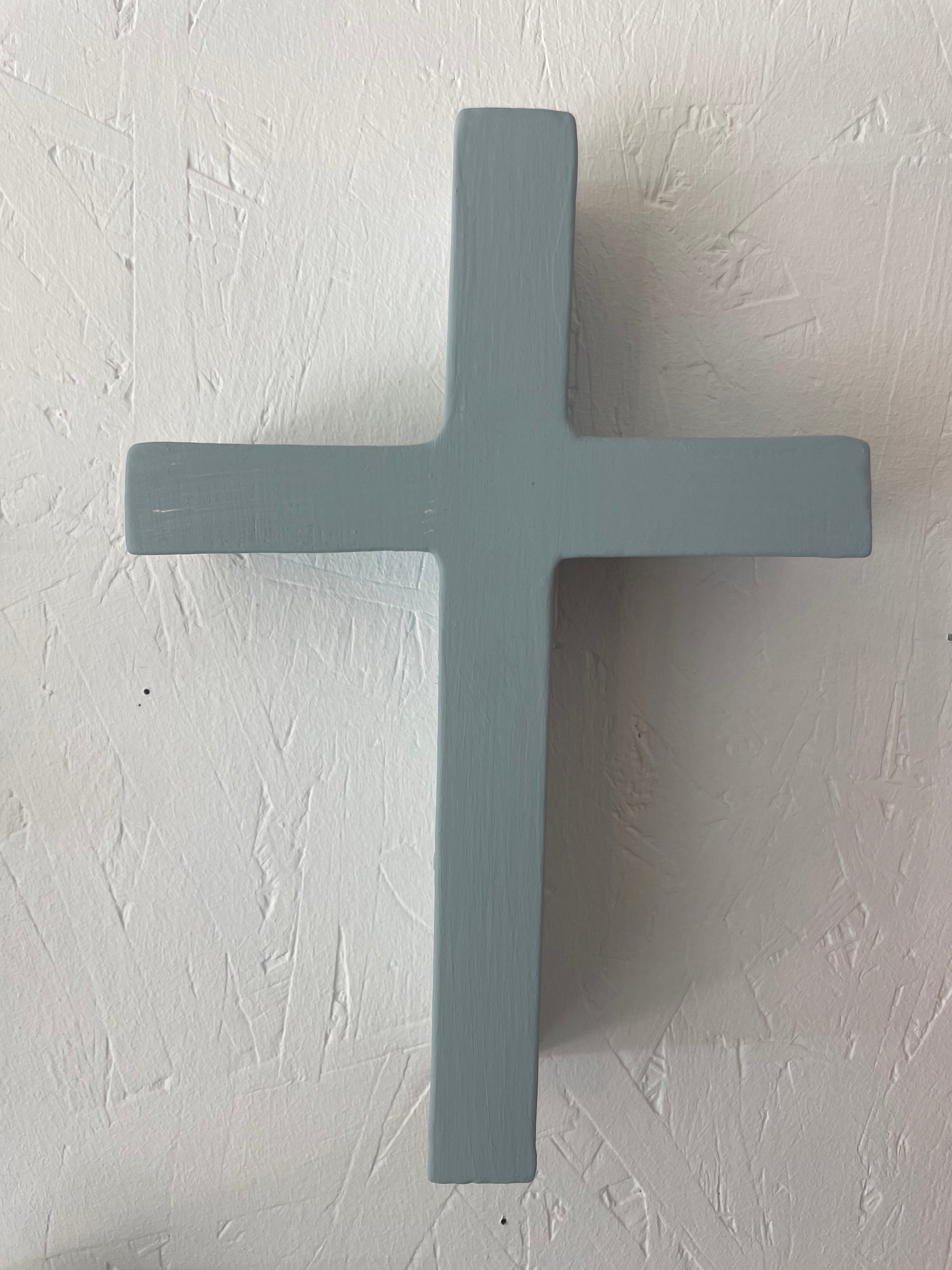 croix céramique émaillée marseillais mat