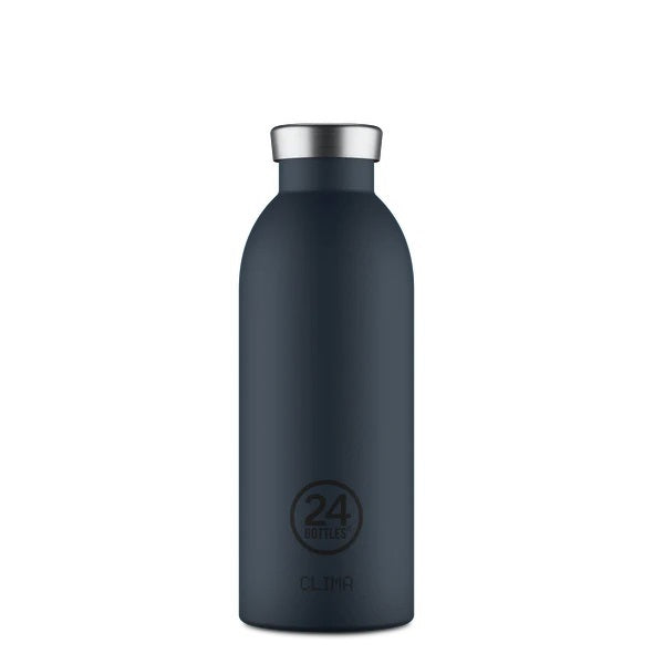 Gourde Clima 500ml 24Bottles bleu marine