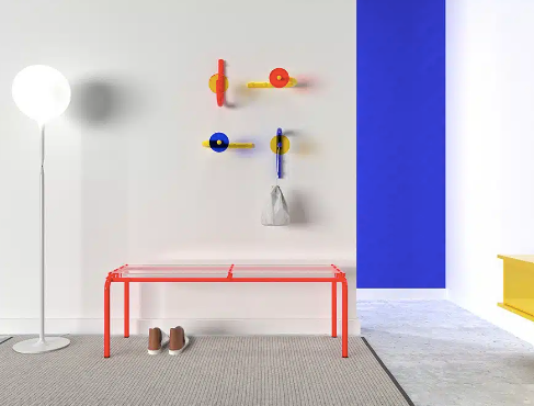Patère design et trop funs du designer français LAURENT BADIER