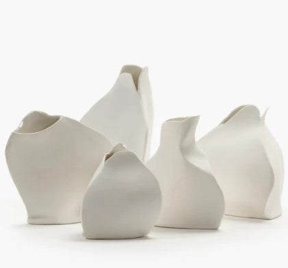Vase en porcelaine "Perfect imperfection"de Roos van de Velde pour SERAX Taille M