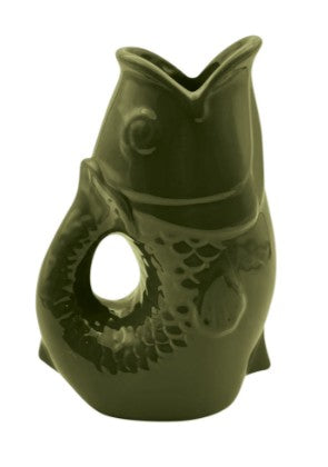 Carafe pichet en céramique en forme de poisson
