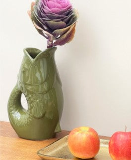 Carafe pichet en céramique en forme de poisson