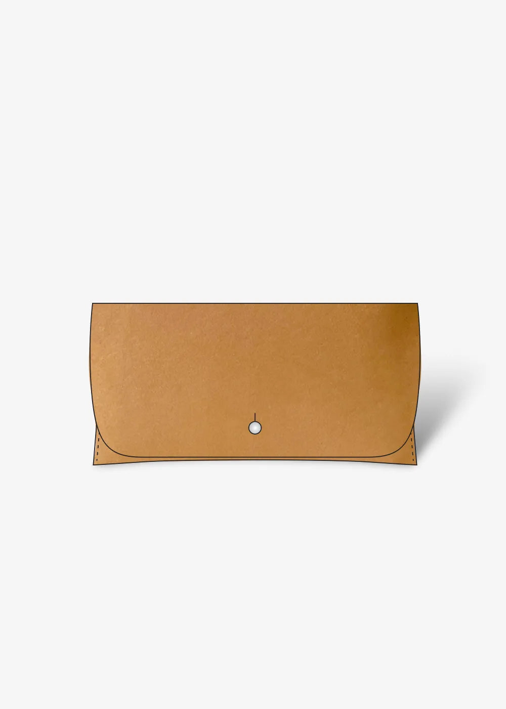 Pochette étui à lunettes en cuir funs, colorés et fluos