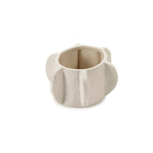PHOTOPHORE BLANC EN CERAMIQUE SERAX