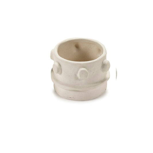 PHOTOPHORE EN CERAMIQUE BLANC SERAX