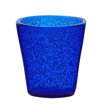 verre soufflé bleu majorelle