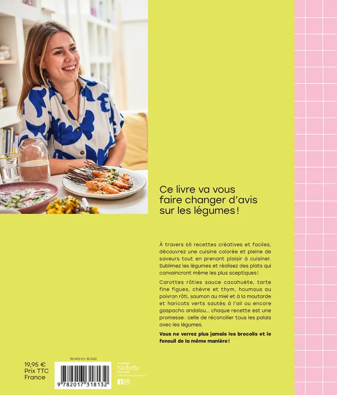 4ème couverture du livre "Avant j'aimais pas les légumes" de Acha happybody.
